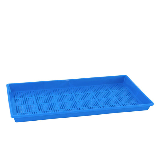 1020 Mesh Trays Shallow Extra Strength Colors 1" Deep 1 Tray / Blue Bootstrap Farmer