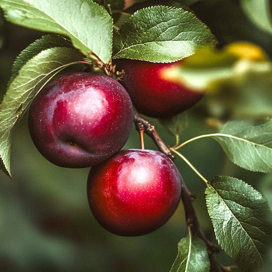 Burgundy Plum Tree Grow Organic