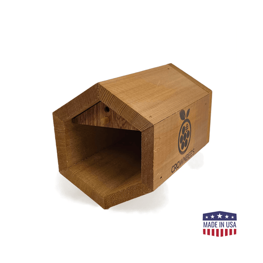 Cabana Bee House - Small Hex - Grow Organic