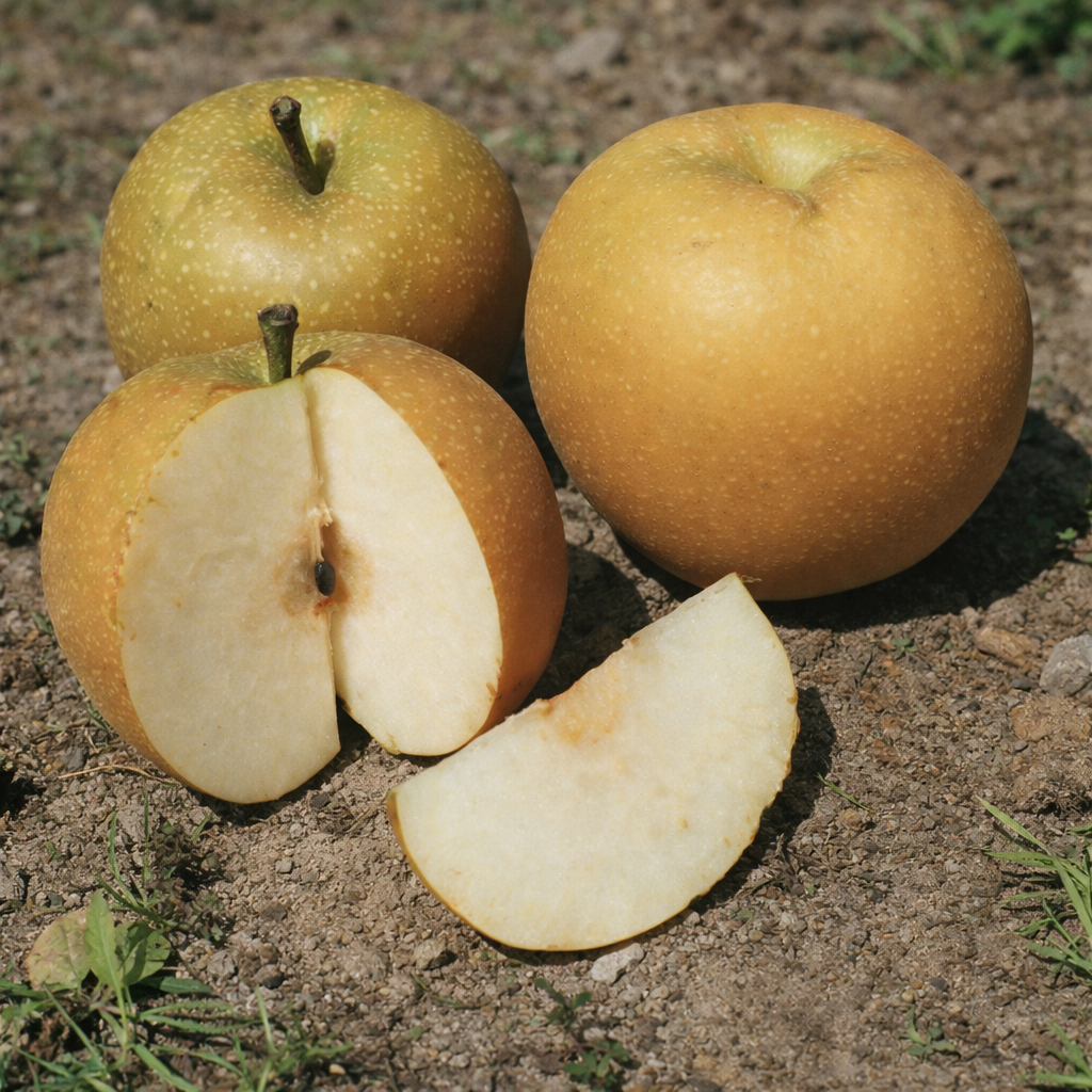 Asian Pears, 4 on 1 Multi Grafted Fruit Tree Grow Organic