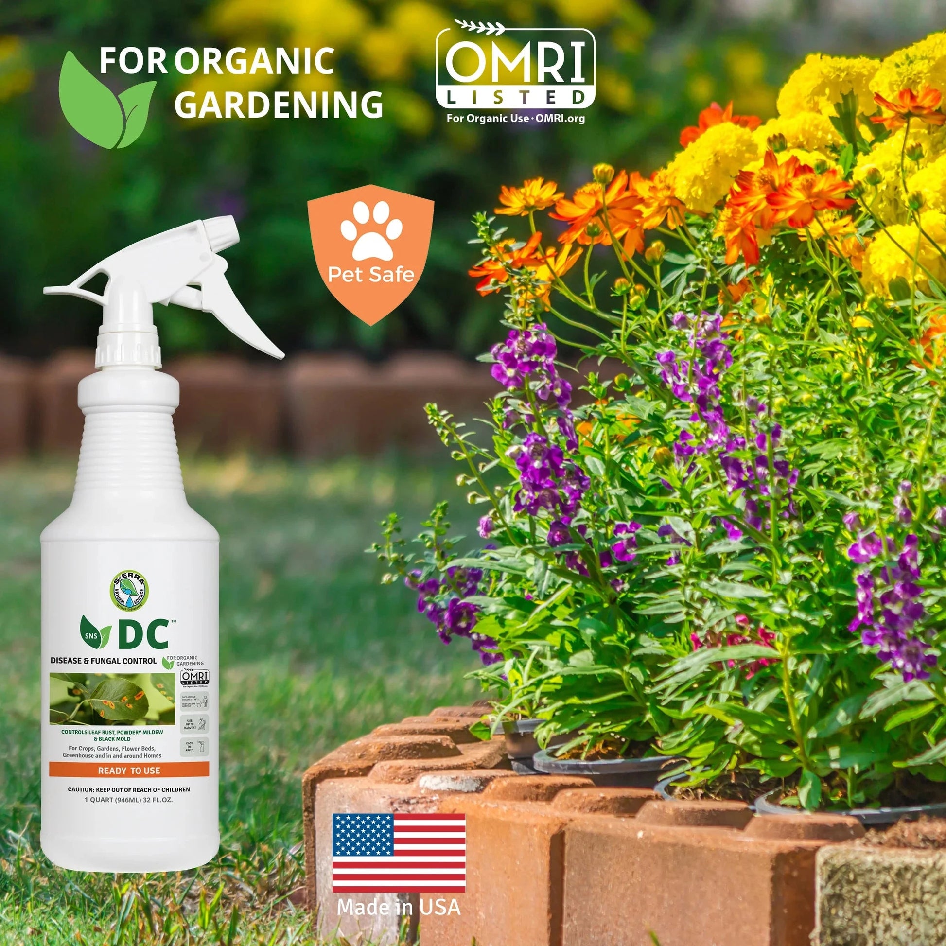 Organic Disease & Fungal Control RTU 32 oz Grow Organic