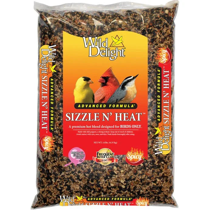 Wild Delight - Advanced Formula Sizzle N' Heat Bird Food 14lbs BFG Supply Co