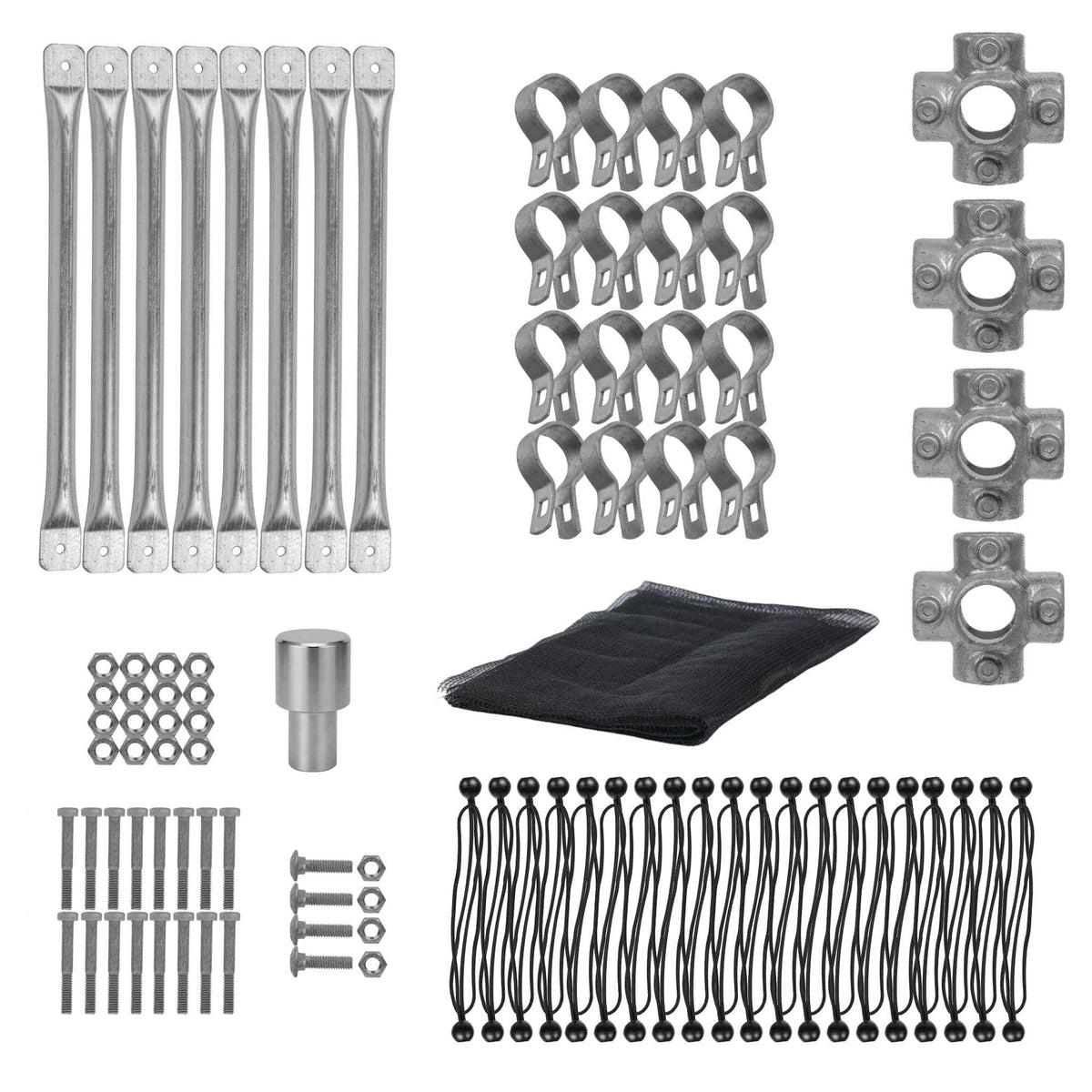 DIY Shade Structure Kit 10' x 10' Bootstrap Farmer