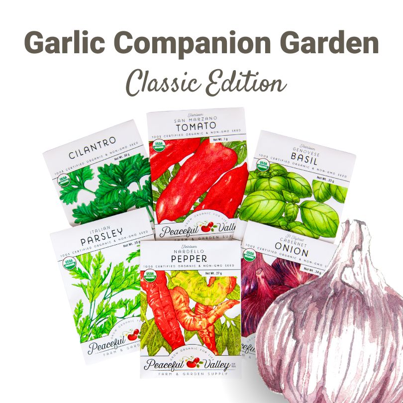 The Garlic Companion Garden – Classic Edition Grow Organic