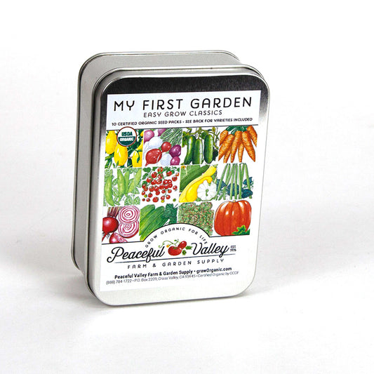 My First Garden Seed Tin Collection 