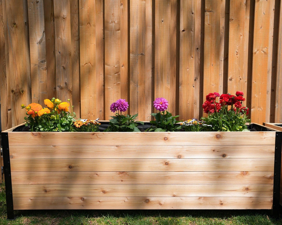 18" x 72" Planter Box - 24" TALL / Select Grade Cedar Planters