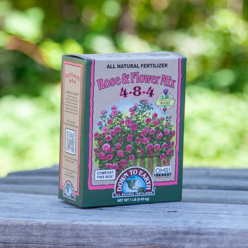 Rose, Flower & Bulb Mix 4-8-4 (1 lb Box) Down to Earth