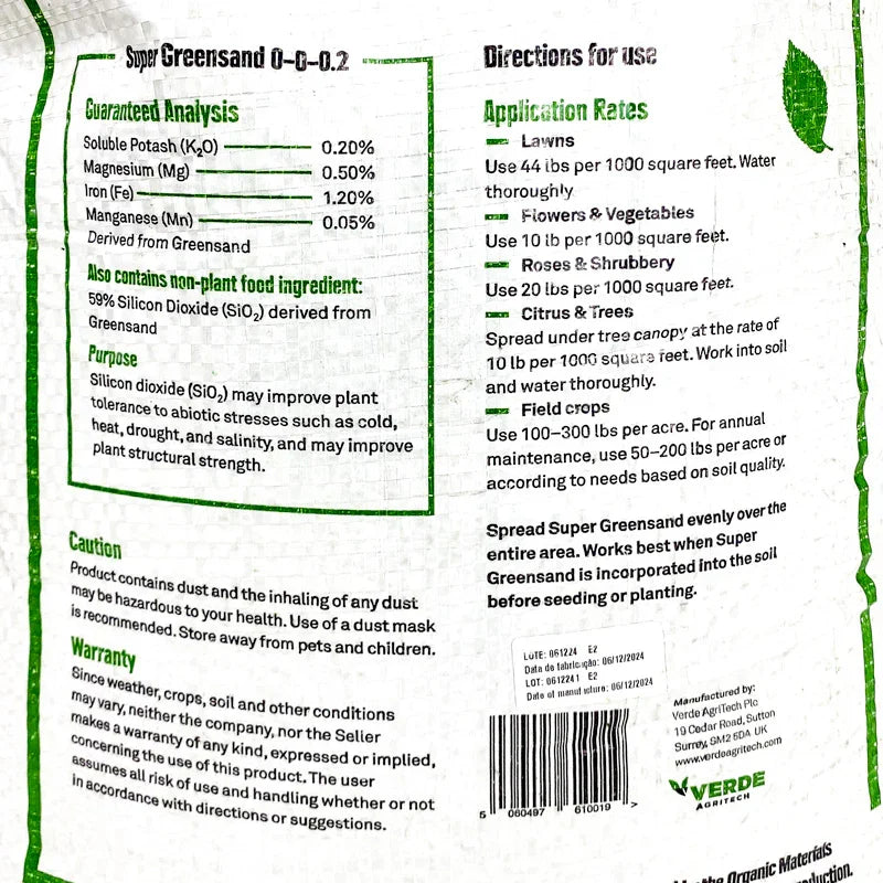 Greensand for Sale – Grow Organic