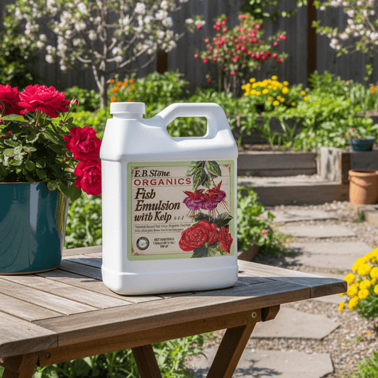 Fish Emulsion with Kelp 4-1-1 (Quart) EB Stone