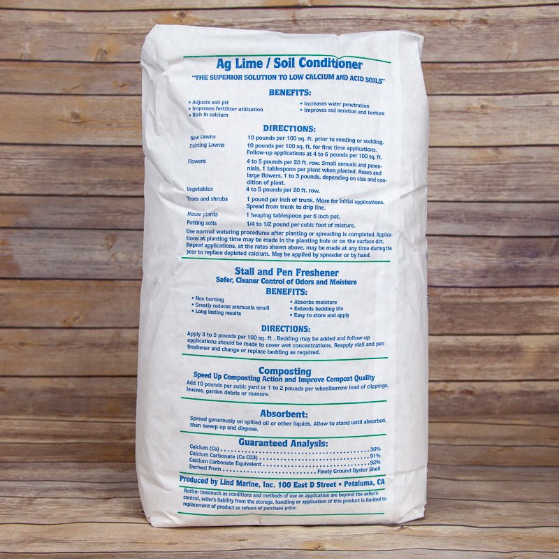 Oyster Shell Flour (50 lb) Grow Organic