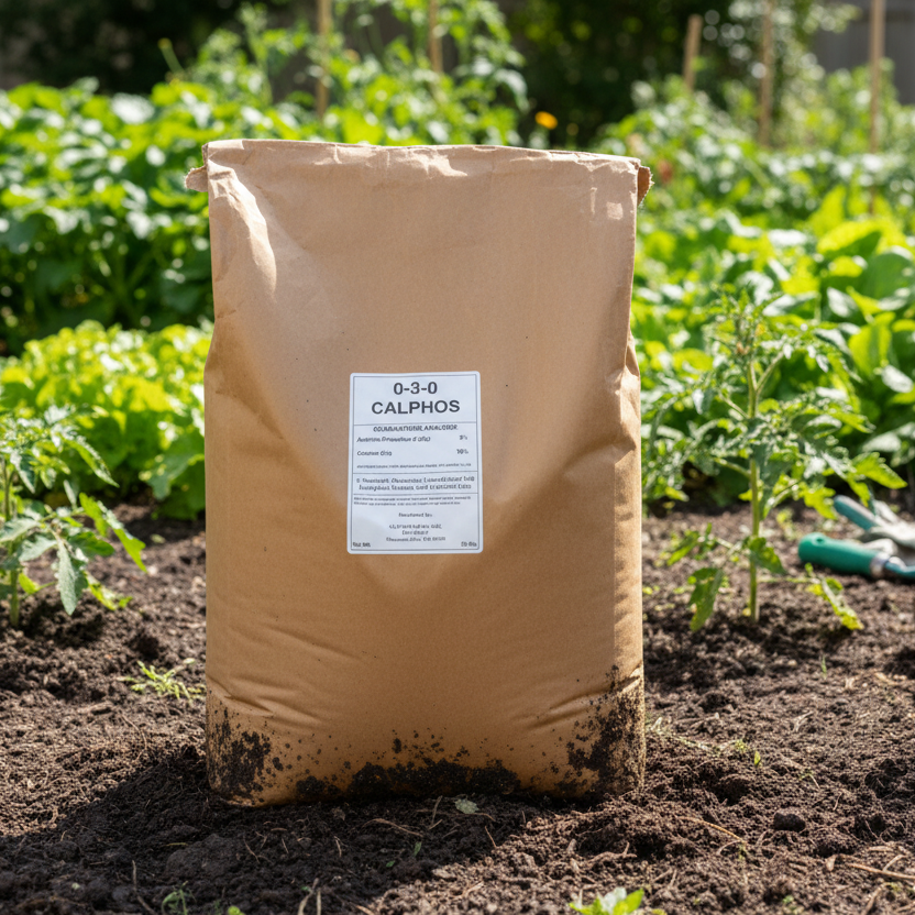 Calphos Soft Rock Phosphate - Regular Powder (50 lb) Grow Organic