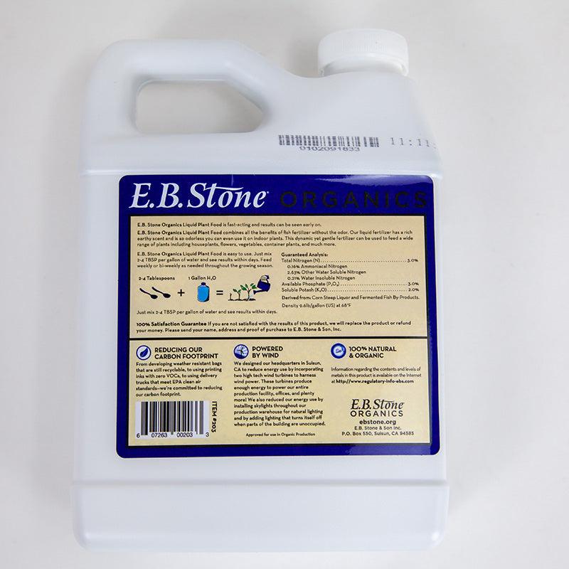 liquid fertilizer for money plant E.B. Stone Organics Liquid Plant Food, 3-3-2, 1 Quart