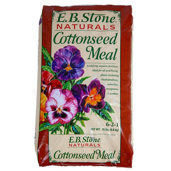 organic fertilizer for acid loving plants E.B. Stone Organics Cottonseed Meal 15lb