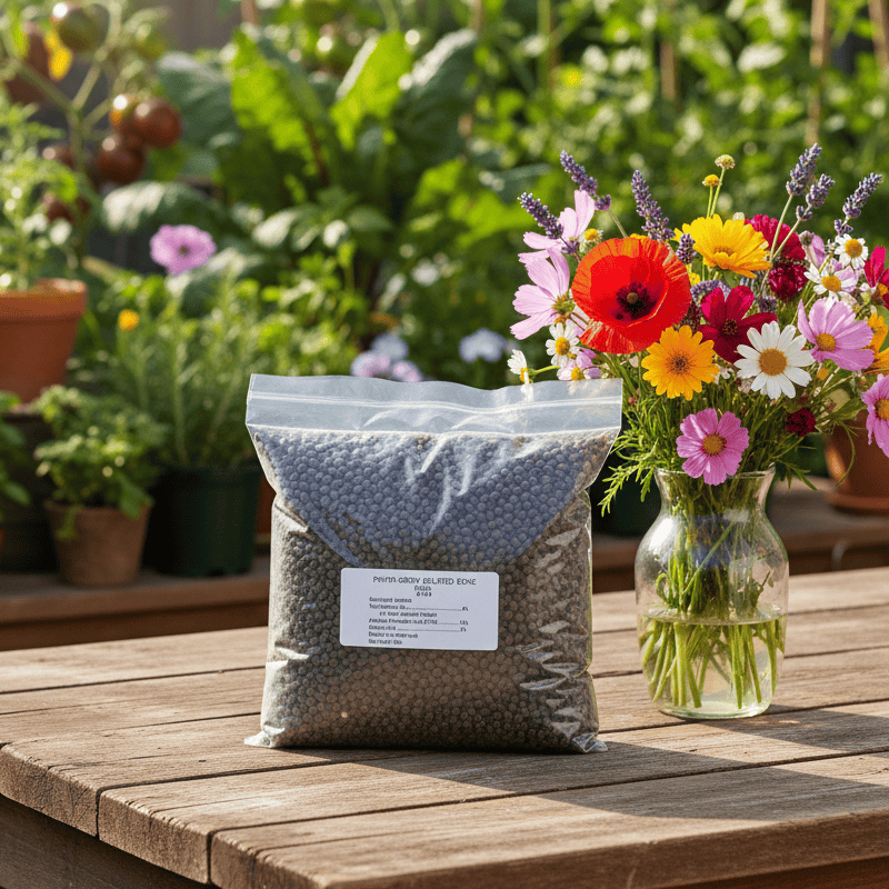 Pelleted Bone Meal 4-14-0 (5 lb bag) Grow Organic