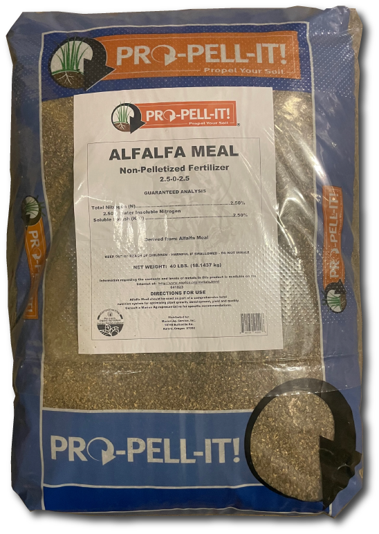 Organic Alfalfa Pellet Crumble-Coarse (40 lb)