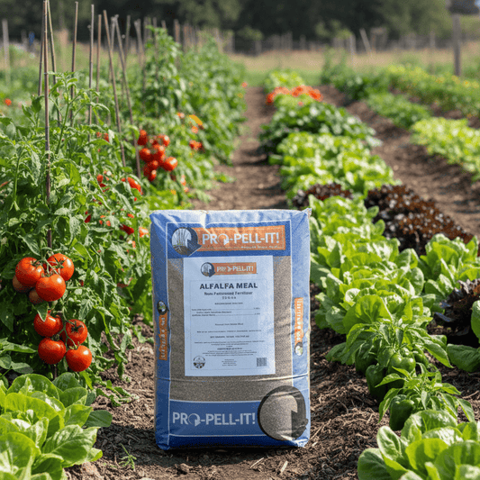 Organic Alfalfa Pellet Crumble-Coarse (40 lb) Pro Pellit