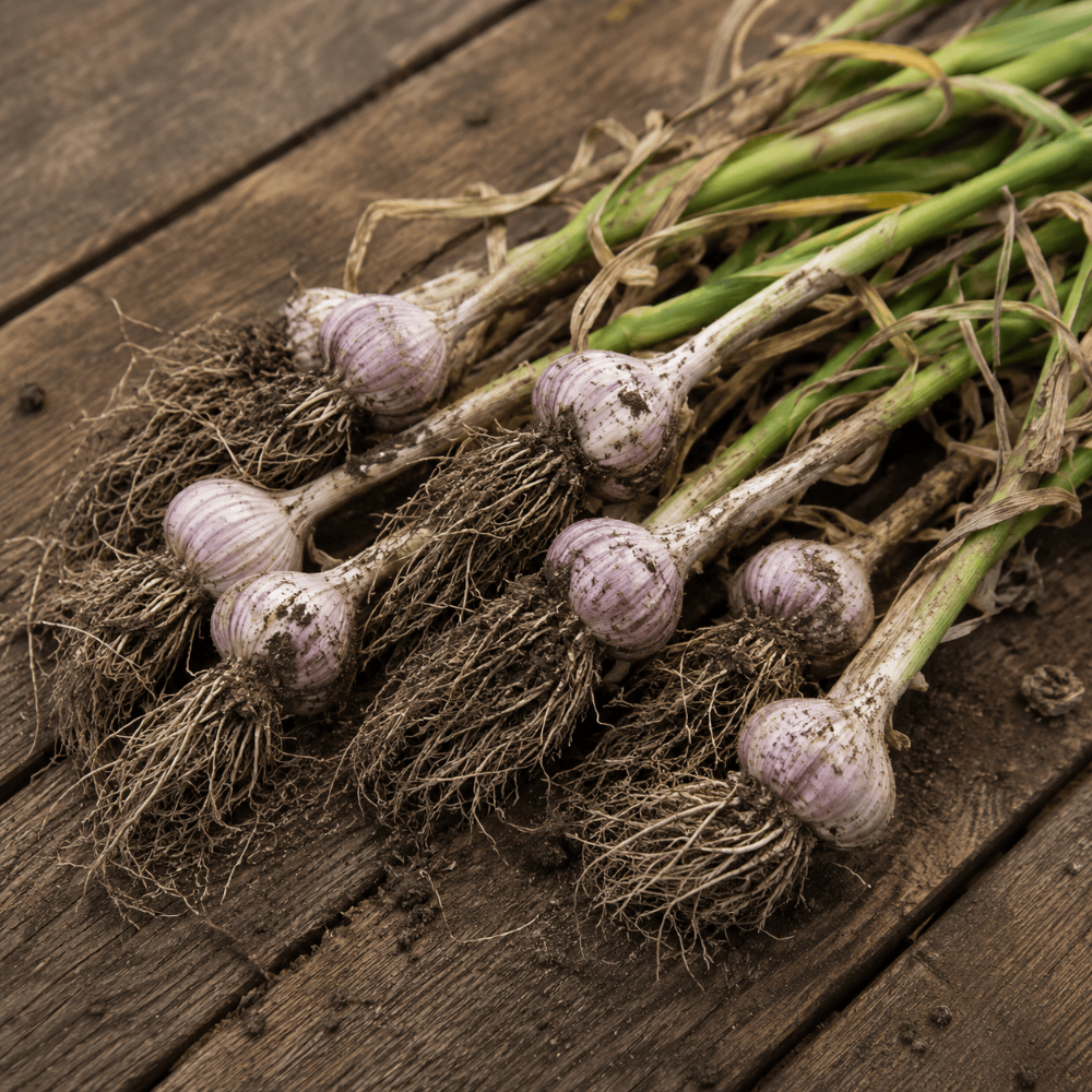 Conventional Jachlo Garlic (lb) August's Harvest