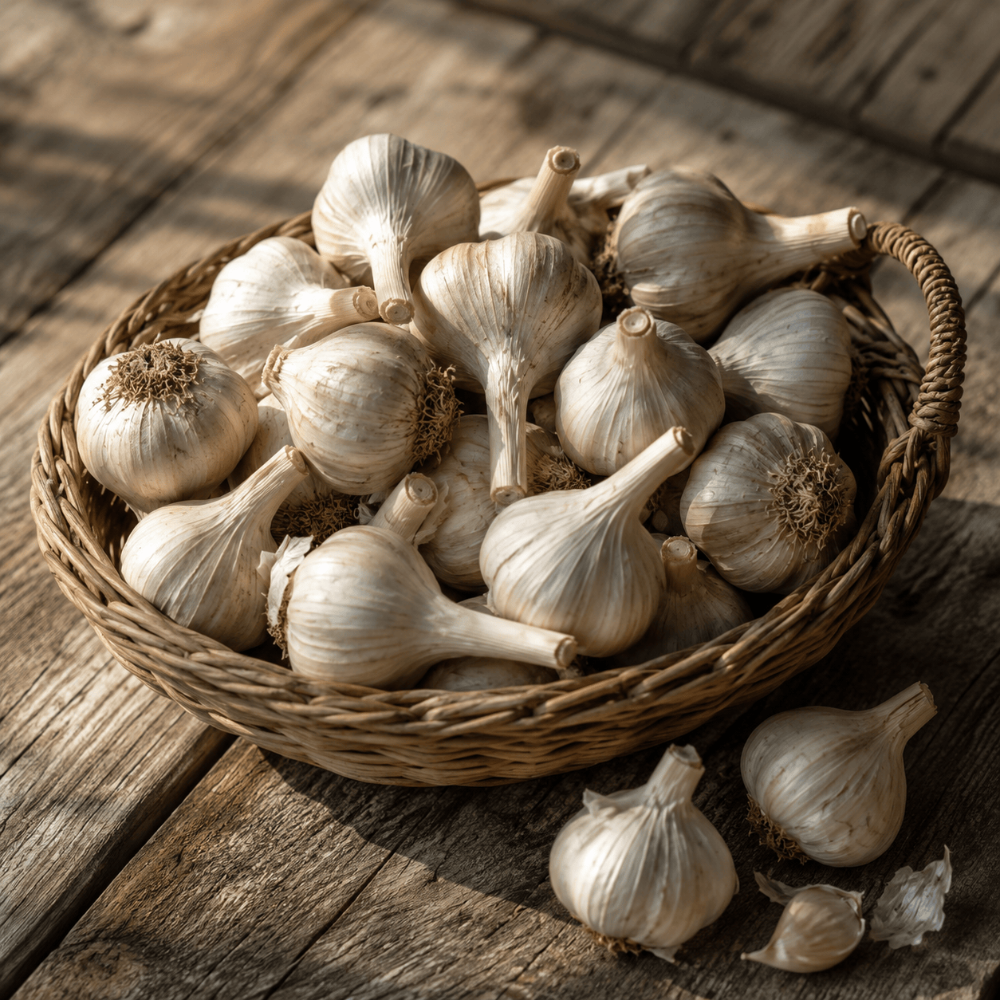 Organic Georgian Crystal Garlic (lb) Green Garden Farm