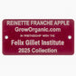 Reinette Franche Apple Tree Felix Gillet Institute