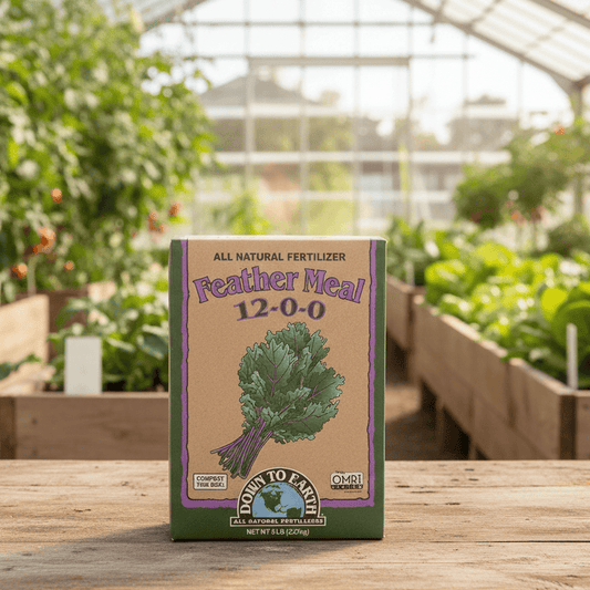 Feather Meal (4 lb Box) Down to Earth