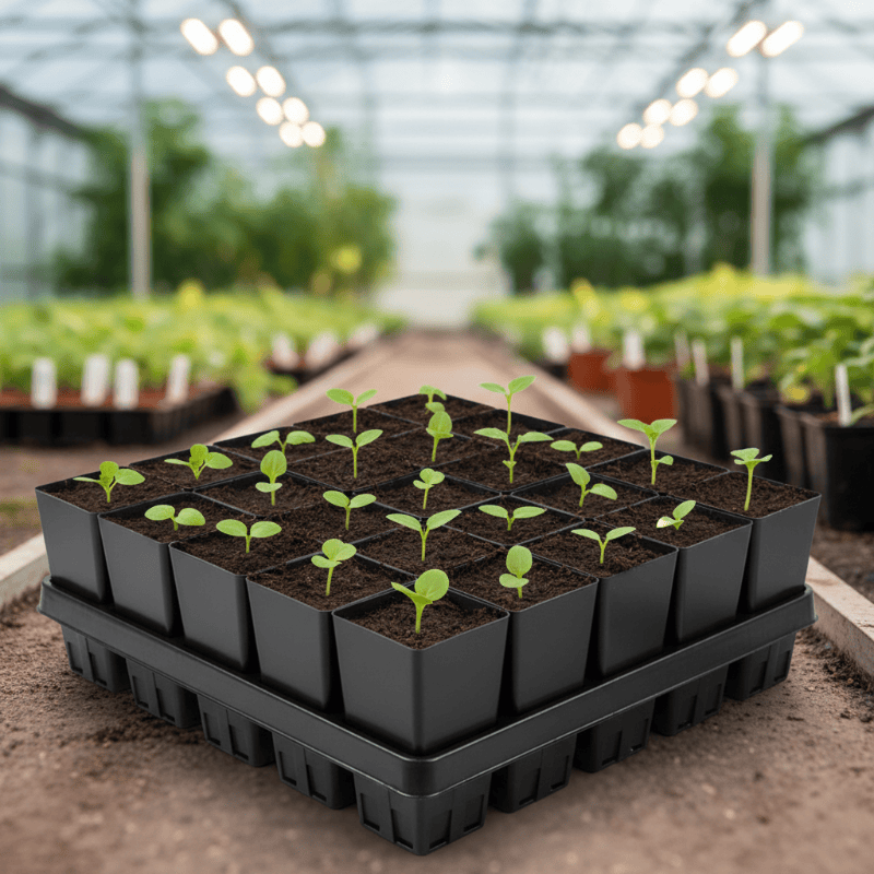 2.38" X 5" Band Pots - A case of 435 PV Drop Ship