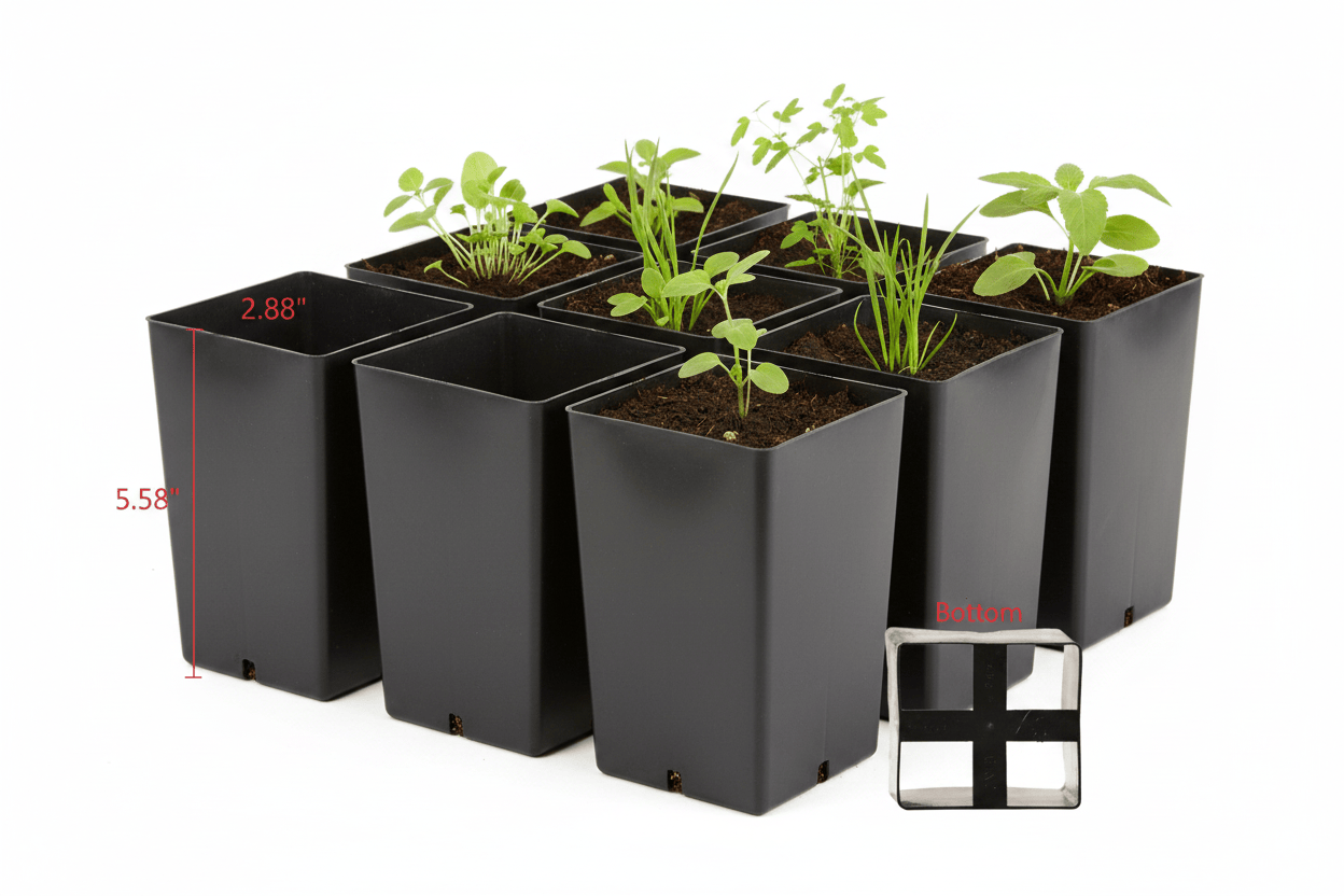 2.88 X 5.5" Band Pots - 312 pots PV Drop Ship