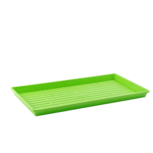 1020 Microgreen Trays Shallow Extra Strength Green / 10 Trays / No Holes Bootstrap Farmer