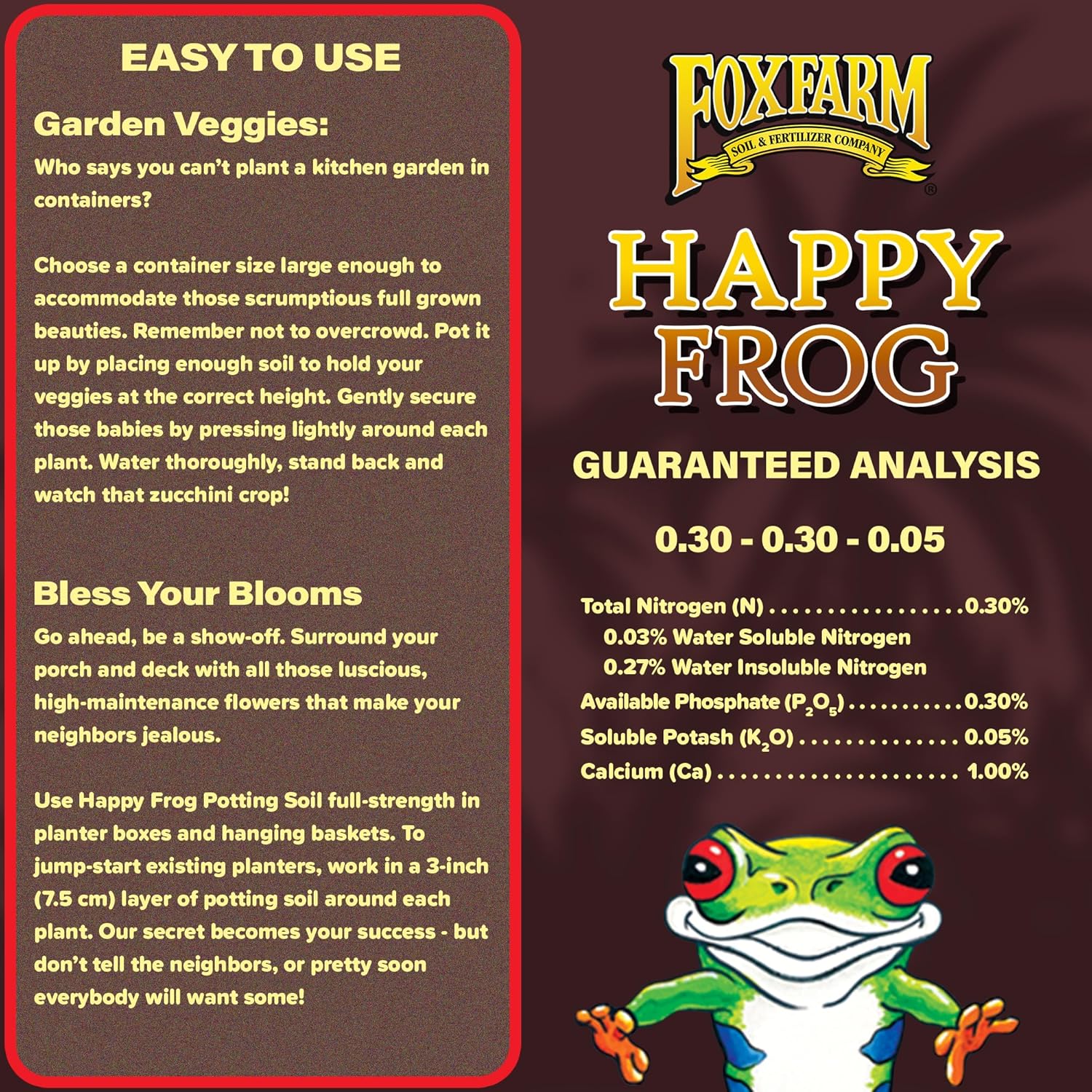 Happy Frog Potting Soil from FoxFarm (2 Cu Ft) Foxfarm