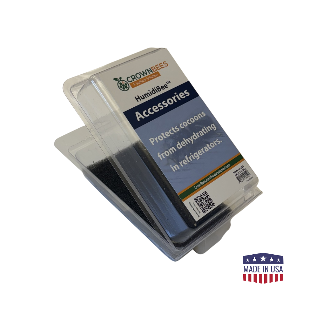 HumidiBee™ Cocoon Humidifier for Mason Bees CrownBees