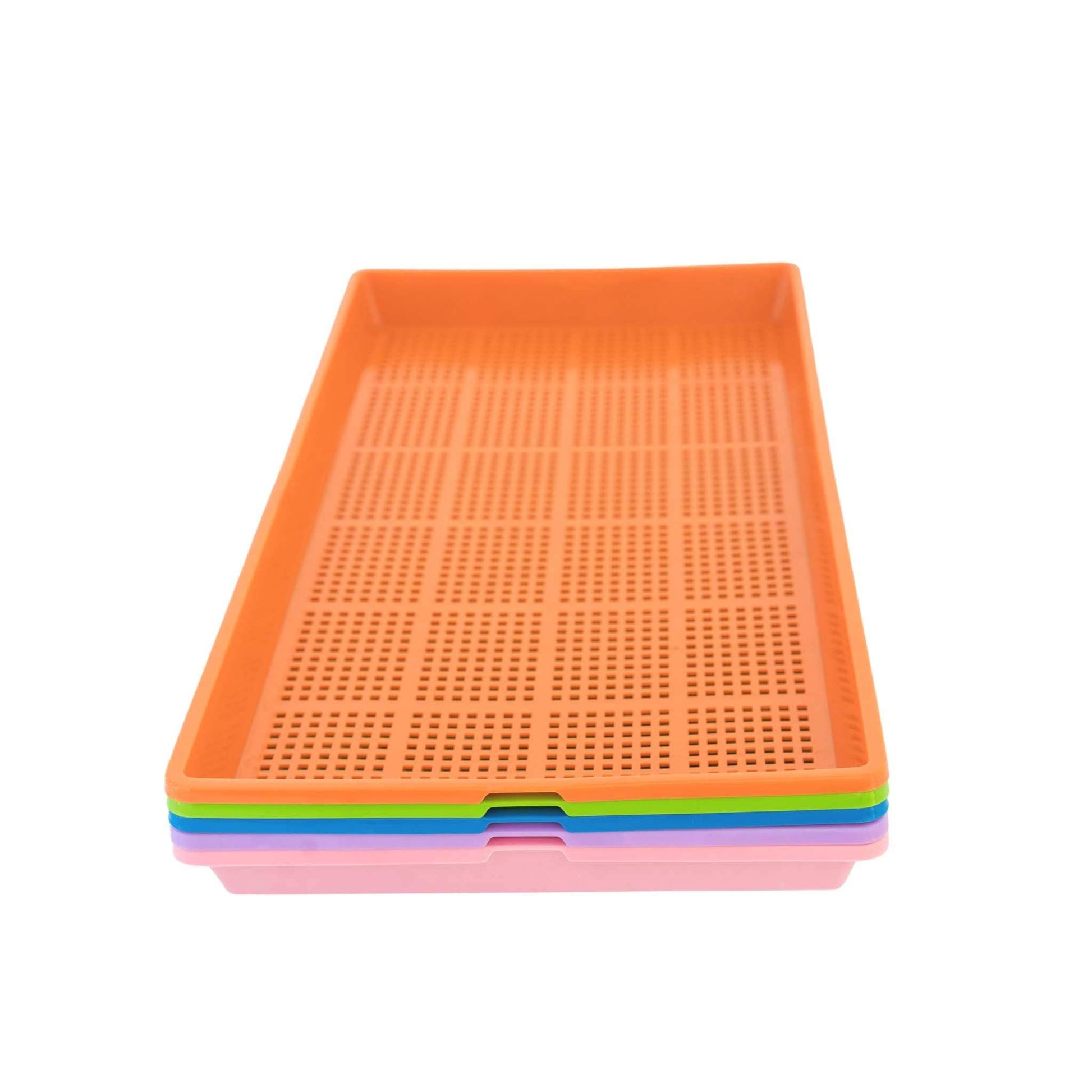 1020 Mesh Trays Shallow Extra Strength Colors -  1" Deep Bootstrap Farmer