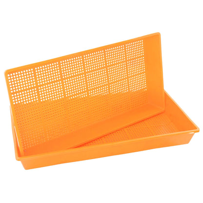 1020 Mesh Extra Strength Tray  - 2.5" Deep 1 Tray / Orange Bootstrap Farmer