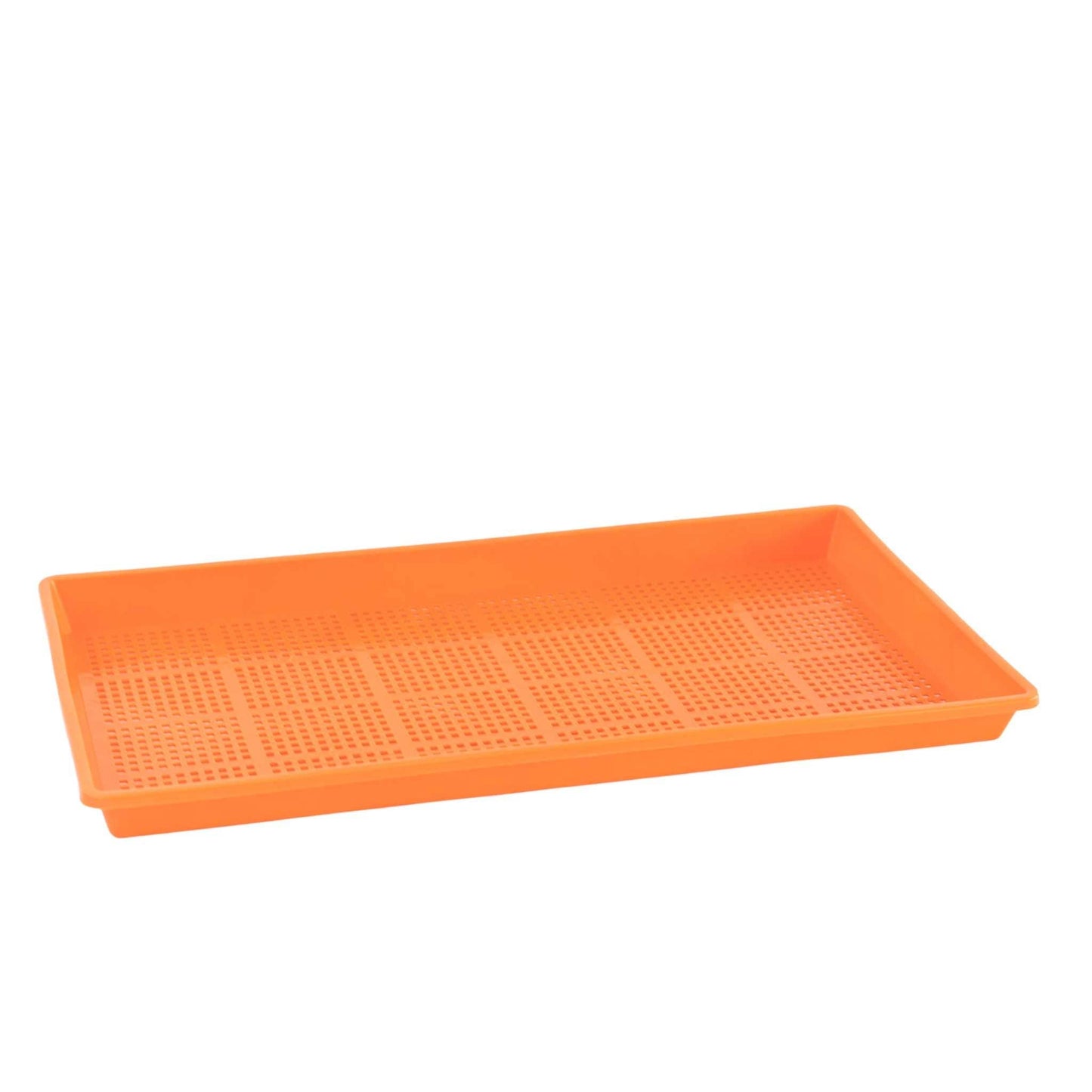 1020 Mesh Trays Shallow Extra Strength Colors -  1" Deep 1 Tray / Orange Bootstrap Farmer