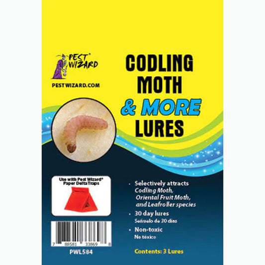 Pest Wizard Codling Moth & MORE Lure 3-Pack