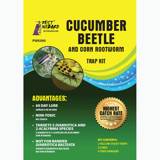 Cucumber Beetle and Corn Rootworm Trap Kit 2 Pack 
