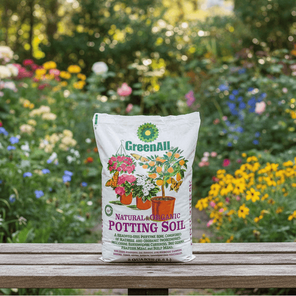 Green All Natural & Organic Potting Soil (8qt)
