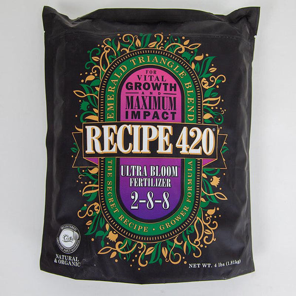 Recipe 420 UltraBloom 2-8-8 (4 lb bag) – Grow Organic