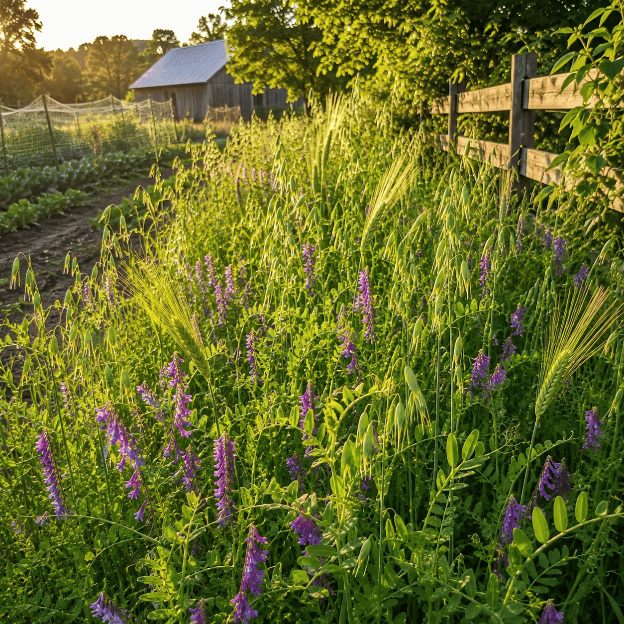 Peaceful Valley Dryland Hay Mix cover crop blend