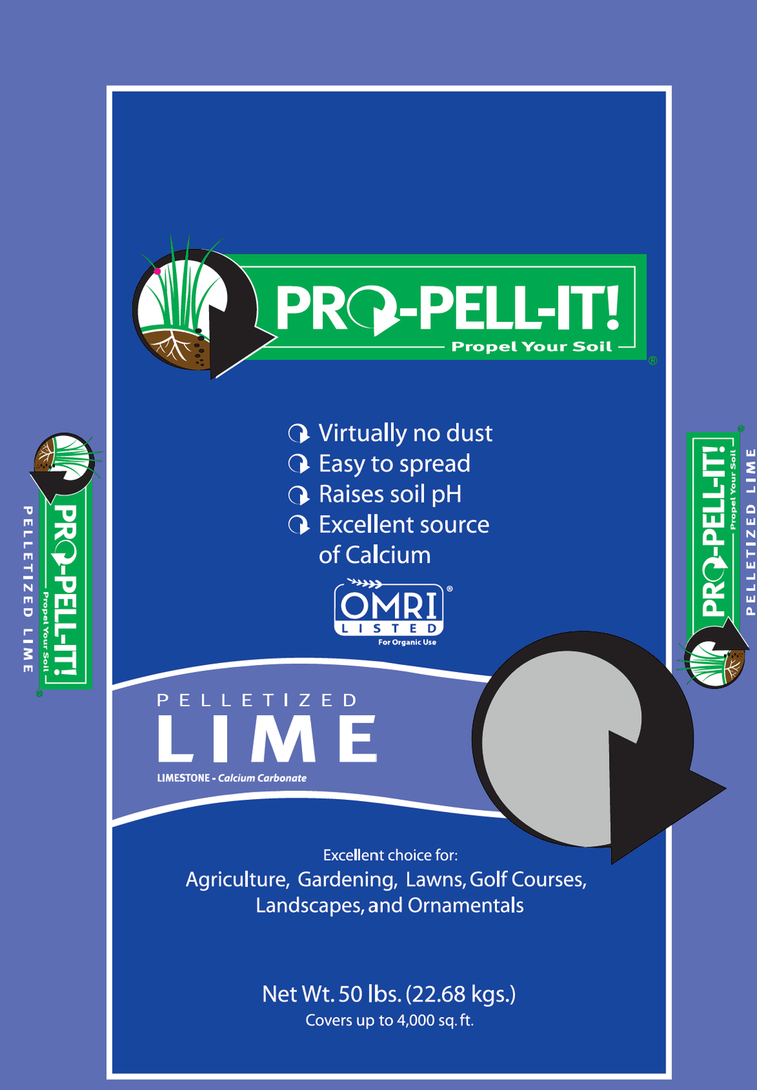 Pelletized Lime (50lbs) Grow Organic