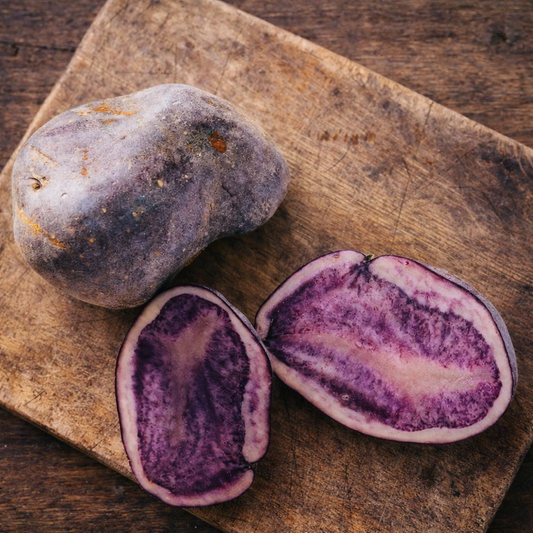 Organic Purple Fiesta Seed Potato (lb) Grand Teton Organic Seed Potatoes