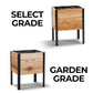 18″ x 24″ Deep Root Raised Garden Bed - 30″ TALL / Select Grade Cedar Planters