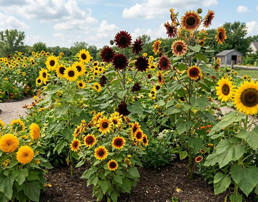 Peaceful Valley Sunflower Mix Grow Organic