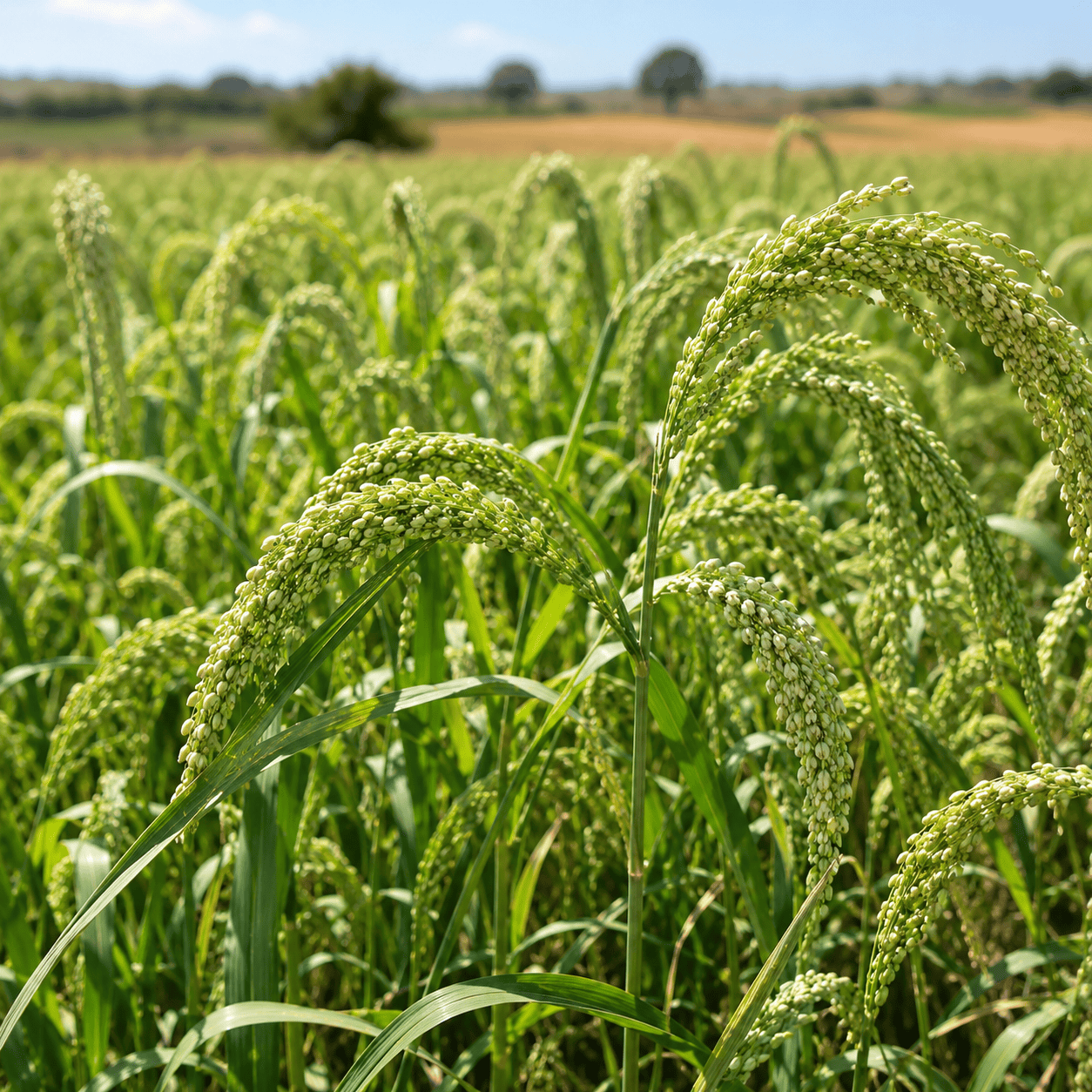 White Millet Grow Organic