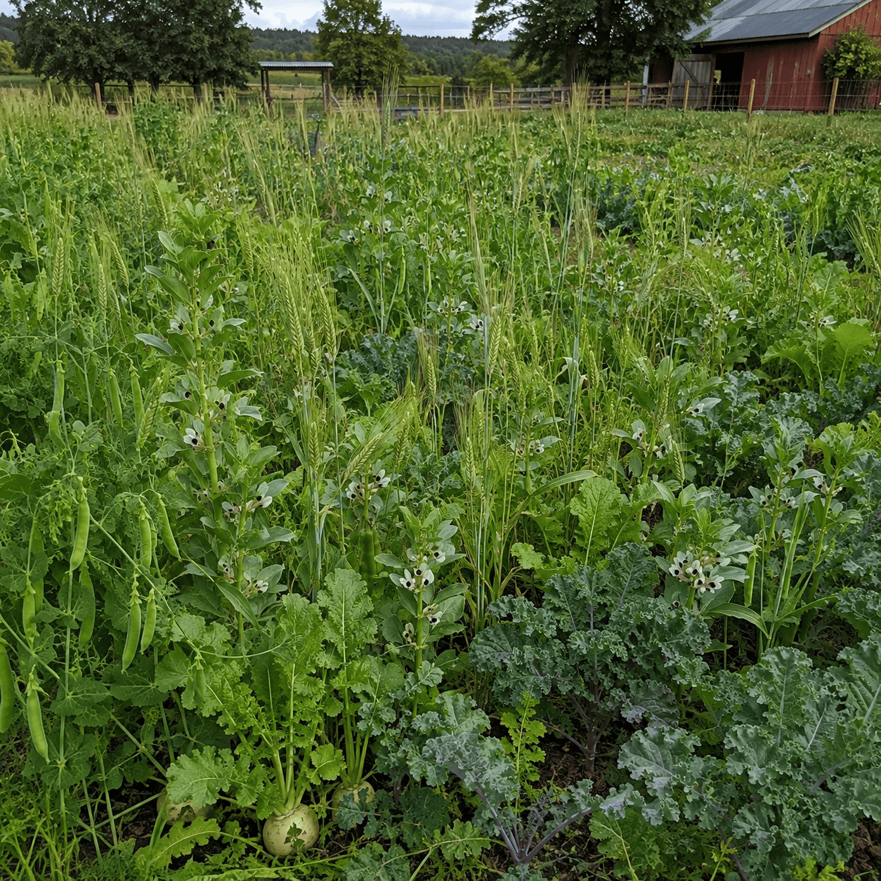 Peaceful Valley Cover Crop Grazer cool-season forage blend