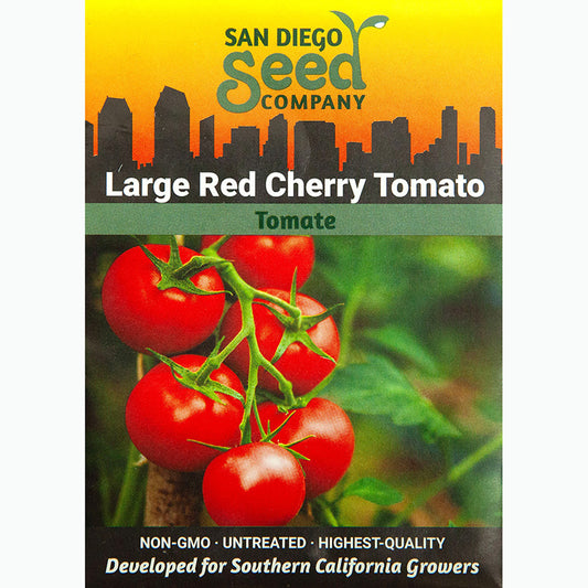 Seed Pack For Large Red Cherry Tomato By San Diego Seed Company 