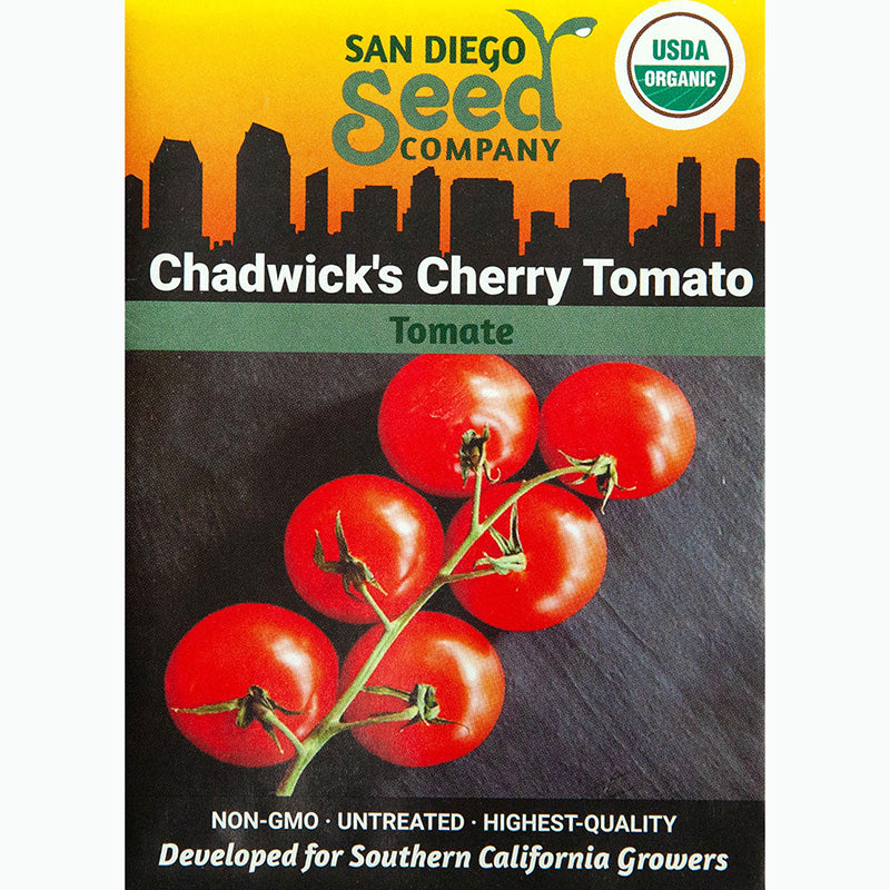 Seed Pack For Chadwicks Cherry Tomato By San Diego Seed Company 
