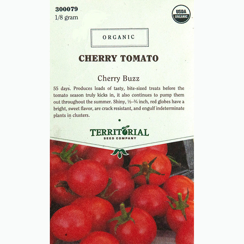 Seed Pack For Cherry Buzz Tomatoes By Territorial Seed Company 