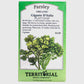 Parsley Gigante D'italia Seeds (Organic) Territorial Seed Company
