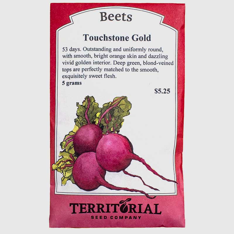 Touchstone Gold Beet Seeds Territorial Seed Company