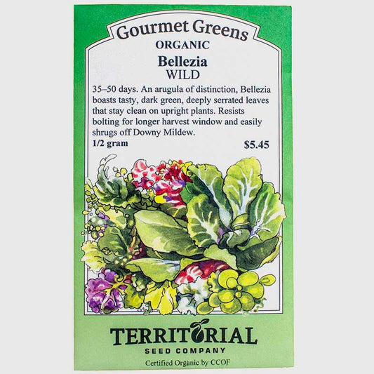 Arugula Bellezia Seeds (Organic) Territorial Seed Company