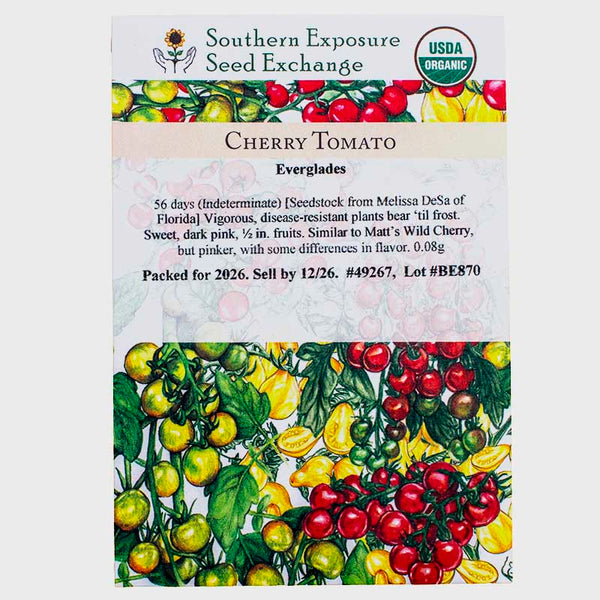 Everglades Cherry Tomato Seeds (Organic) – Grow Organic